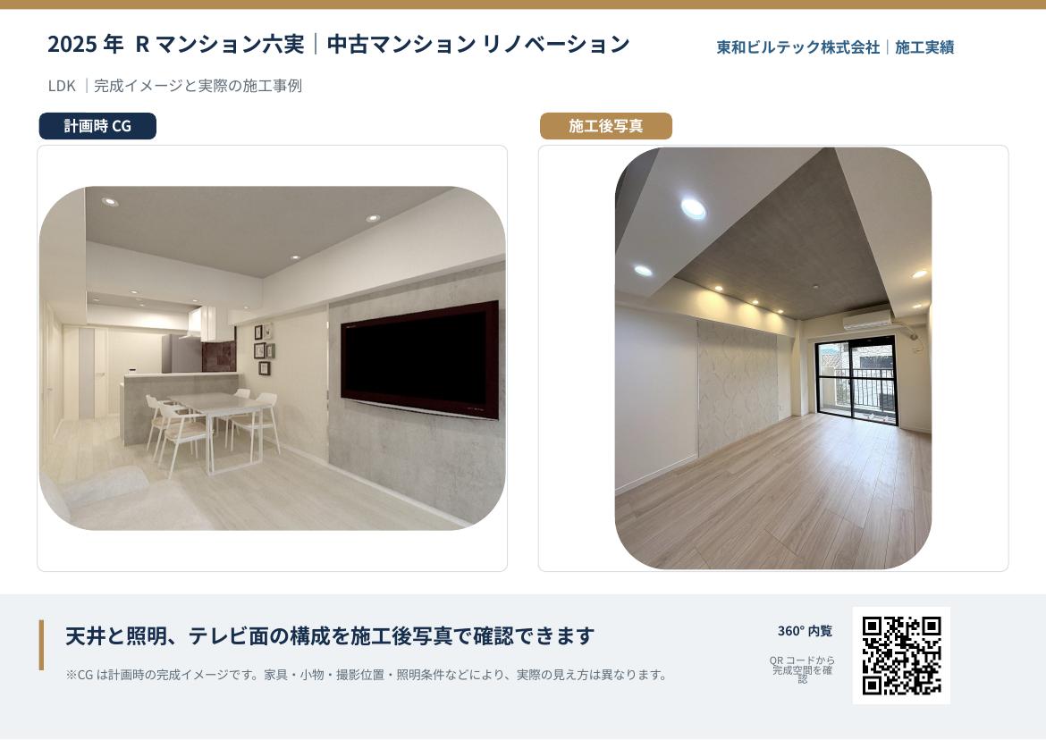 六実 施工実績 1